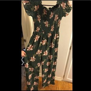 Off shoulder jumpsuit